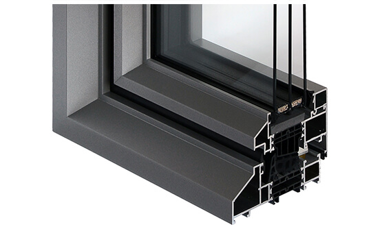 MB Ferroline window cutaway