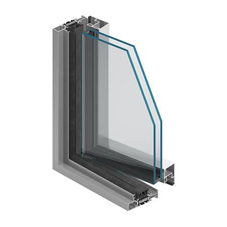 MB Slimline frame open