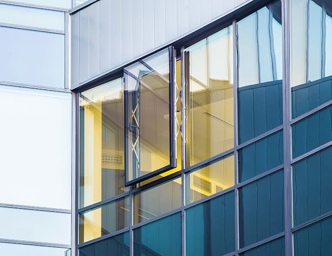 WICLINE 65 EVO aluminum window photo