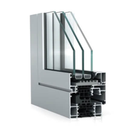WICLINE 75 EVO window frame