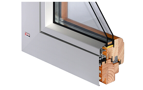 Alutrend Linear window cutaway