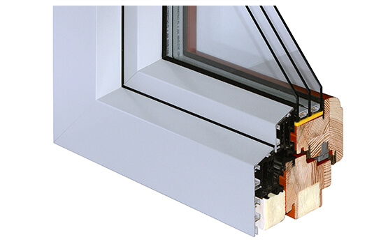 Alutrend Miratherm window cutaway