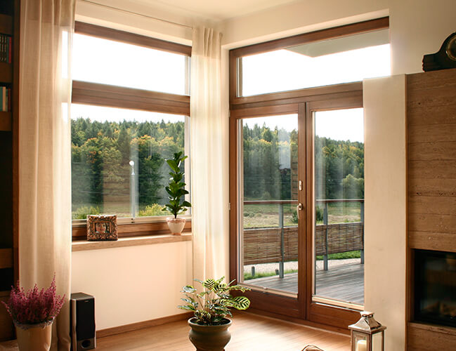 Alutrend Quadrant window